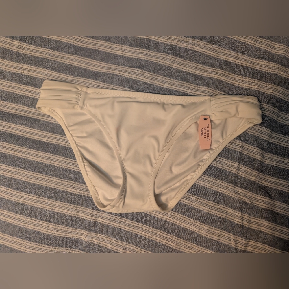 Victoria's Secret White NWT Bikini Bottom